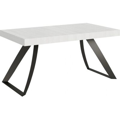 Webmarketpoint Proxy Tavolo Estendibile - Fresno Bianco - 90x160 a 420 cm - Design Italiano Webmarketpoint Proxy Tavolo Estendibile - Fresno Bianco - 90x160 a 420 cm - Design Italiano