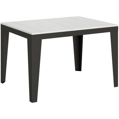 Tavolo da Pranzo Flame Evolution - Bianco - 90x120 a 224cm Tavolo da Pranzo Flame Evolution - Bianco - 90x120 a 224cm