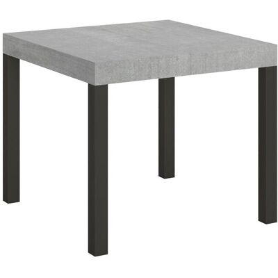 Rozkładany stół jadalniany ITAMOBY - Stalowe nogi - Melaminowe panele - 12 miejsc Rozkładany stół jadalniany ITAMOBY - Stalowe nogi - Melaminowe panele - 12 miejsc