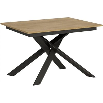 ITAMOBY Ganty Uitklapbare Eettafel - Eiken Natuurlijke - Voor 8 Personen ITAMOBY Ganty Uitklapbare Eettafel - Eiken Natuurlijke - Voor 8 Personen