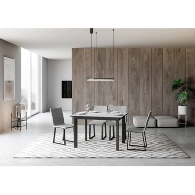 Stół jadalniany rozkładany Itamoby Cumar - Styl industrialny 120-180cm Stół jadalniany rozkładany Itamoby Cumar - Styl industrialny 120-180cm