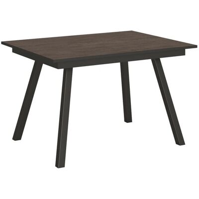 Stół rozkładany Mirhi od Itamoby - Antracyt - 120-180cm Stół rozkładany Mirhi od Itamoby - Antracyt - 120-180cm