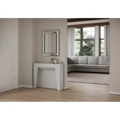 ITAMOBY Consola extensible Anea - Blanco Fresno, 90-211cm ITAMOBY Consola extensible Anea - Blanco Fresno, 90-211cm