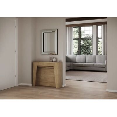 ITAMOBY Quercia Natura Consola Extensible - Muebles Versátiles ITAMOBY Quercia Natura Consola Extensible - Muebles Versátiles