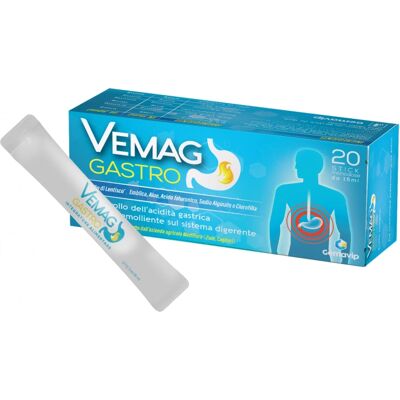 Gemavip Vemag Gastro 20 Stick - Integratore Digestivo Gemavip Vemag Gastro 20 Stick - Integratore Digestivo