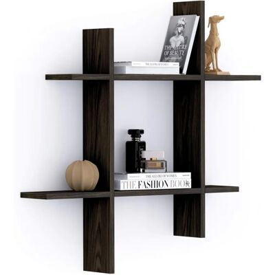 Mensola Angelica Mobili Fiver - Noce Americano - Design Moderno Mensola Angelica Mobili Fiver - Noce Americano - Design Moderno