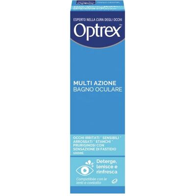 Reckitt Benckiser Optrex Risciacquo Oculare Multi Azione 100 ml Reckitt Benckiser Optrex Risciacquo Oculare Multi Azione 100 ml