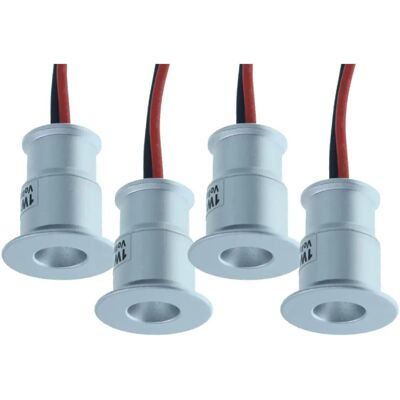 LEDLUX - Mini Faretto Led Da Incasso 1W - 12V - LED Recessed Spotlight LEDLUX - Mini Faretto Led Da Incasso 1W - 12V - LED Recessed Spotlight