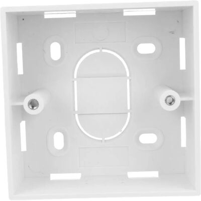 LEDLUX - 86x86x42mm - Blanc - Boîtier électrique - Publicité LEDLUX - 86x86x42mm - Blanc - Boîtier électrique - Publicité