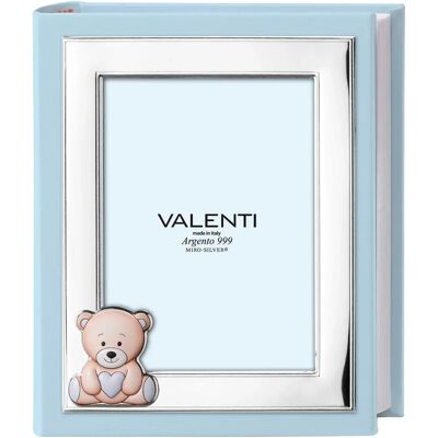 Valenti Argenti Blaues Teddy Album - Personalisierbar Valenti Argenti Blaues Teddy Album - Personalisierbar