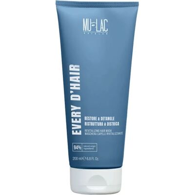 Maschera Capelli Mulac Every D'Hair - Rivitalizzante & Ammorbidente Maschera Capelli Mulac Every D'Hair - Rivitalizzante & Ammorbidente
