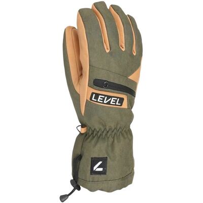 Guantes Level Gloves Marrón/Oliva XL para freeride - Guantes Guantes Level Gloves Marrón/Oliva XL para freeride - Guantes