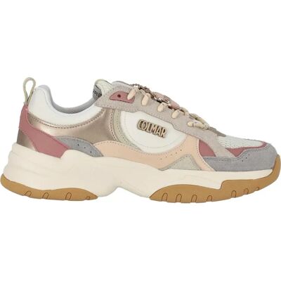 Baskets Colmar Tess Venus - Style Moderne Off White Multicolore - Publicité Baskets Colmar Tess Venus - Style Moderne Off White Multicolore - Publicité