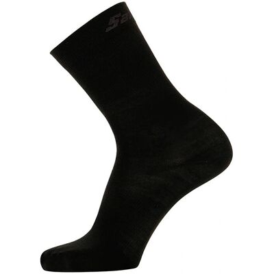 Santini XS Calcetines Negras de Ciclismo - Calcetines Santini XS Calcetines Negras de Ciclismo - Calcetines