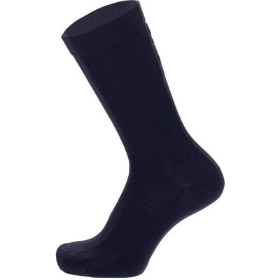 Calcetines para Ciclismo Puro Azul de SANTINI - Alta Comodidad Calcetines para Ciclismo Puro Azul de SANTINI - Alta Comodidad