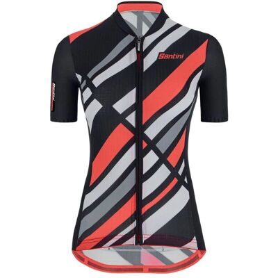 Jersey Raggi Eco - Donna - Nero - Ciclismo su strada Jersey Raggi Eco - Donna - Nero - Ciclismo su strada