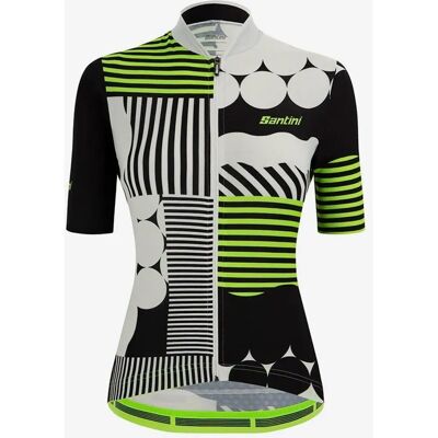 Maglia Bianca Giada Optic Santini - Maglia Maglia Bianca Giada Optic Santini - Maglia