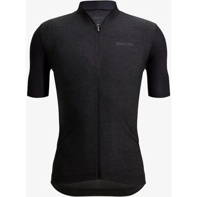 Santini XS Maillot Noir Slim - Jersey - Publicité Santini XS Maillot Noir Slim - Jersey - Publicité
