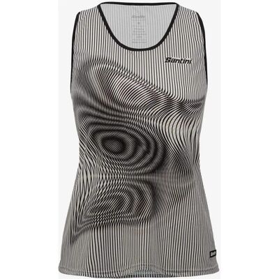 Camiseta sin mangas de ciclismo Vortex de SANTINI - Equipo para exteriores e interiores Camiseta sin mangas de ciclismo Vortex de SANTINI - Equipo para exteriores e interiores