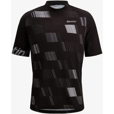 Maglia MTB Fibra Santini - Vestibilità Regolare - Traspirante & Resistente Maglia MTB Fibra Santini - Vestibilità Regolare - Traspirante & Resistente