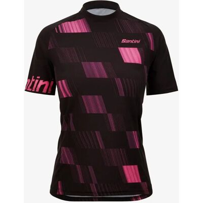 Santini Modello 3M Fibra Maglietta - Fit Regolare - Leggera Santini Modello 3M Fibra Maglietta - Fit Regolare - Leggera