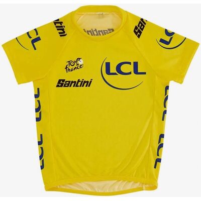 Santini Modèle Gpm 2022 - Maillot Tour de France - Publicité Santini Modèle Gpm 2022 - Maillot Tour de France - Publicité
