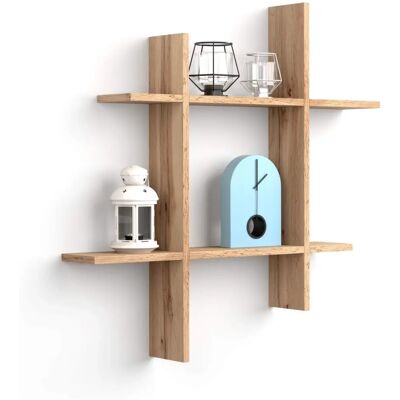 Mobili Fiver Angelica Étagères en Bois Rustique - Étagères - Publicité Mobili Fiver Angelica Étagères en Bois Rustique - Étagères - Publicité