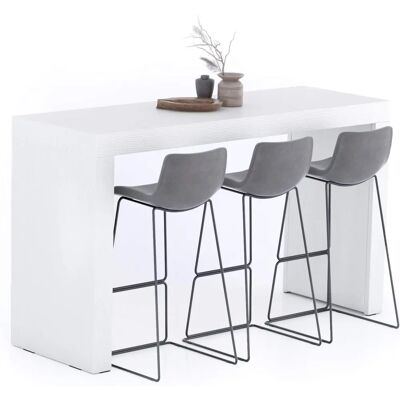 Mobili Fiver Evolution 180x60 - Tavolo da Pranzo - Frassino Bianco Mobili Fiver Evolution 180x60 - Tavolo da Pranzo - Frassino Bianco