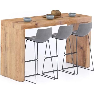 Mobili Fiver Evolution 180x60 - Table de salle à manger rustique - Publicité Mobili Fiver Evolution 180x60 - Table de salle à manger rustique - Publicité