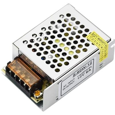 Alimentatore Tempo di Saldi 12V 5A Grigio - Power Supply Alimentatore Tempo di Saldi 12V 5A Grigio - Power Supply
