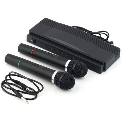 Microphone BigBuy Tech AT306 - Condensateur, Sans fil, 600W Microphone BigBuy Tech AT306 - Condensateur, Sans fil, 600W
