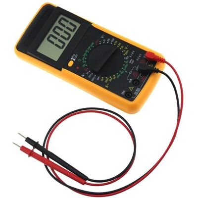 GENERIC - ProTester Multimetro Digitale - Alimentato a 9V - Sonda inclusa - Multimetro GENERIC - ProTester Multimetro Digitale - Alimentato a 9V - Sonda inclusa - Multimetro