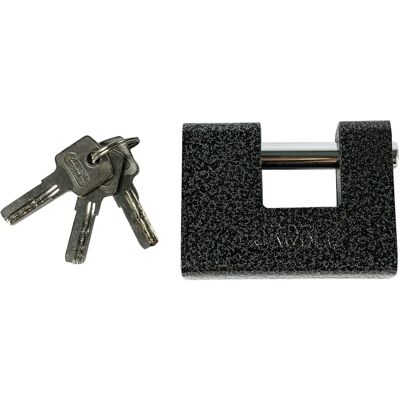 Cerradura rectangular de acero inoxidable Tempo di Saldi - Segura y resistente a la intemperie Cerradura rectangular de acero inoxidable Tempo di Saldi - Segura y resistente a la intemperie
