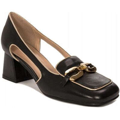CafeNoir - EL4060NE - Skóra - Obcas 6 cm - Buty CafeNoir - EL4060NE - Skóra - Obcas 6 cm - Buty