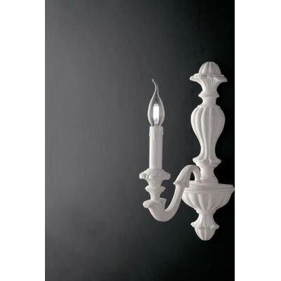 Bonetti Illumina Lámpara de Pared de Madera Leonardo Shabby Chic Bonetti Illumina Lámpara de Pared de Madera Leonardo Shabby Chic