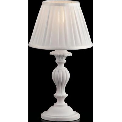Bonetti Leonardo Weiße Holz Shabby Chic Nachttischlampe - Produkttyp Bonetti Leonardo Weiße Holz Shabby Chic Nachttischlampe - Produkttyp