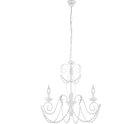 BELIGHT Serie Damasco - Lampadario shabby a 3 luci BELIGHT Serie Damasco - Lampadario shabby a 3 luci
