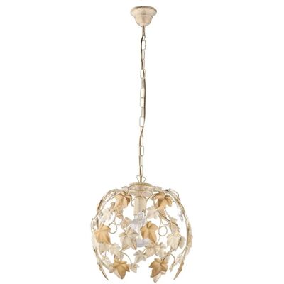 BE LIGHT Lampadario Shabby in Avorio Oro - Decorazione Interni BE LIGHT Lampadario Shabby in Avorio Oro - Decorazione Interni