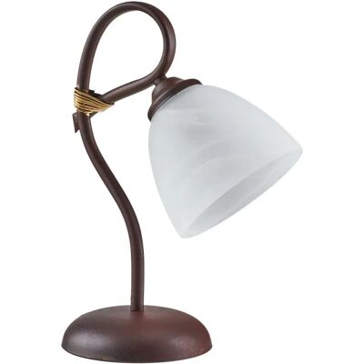 BELIGHT Lámpara de mesa de hierro rústico Dallas - Lámpara de mesa BELIGHT Lámpara de mesa de hierro rústico Dallas - Lámpara de mesa