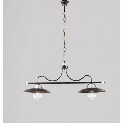 BELIGHT Industrieller Stil Pendelleuchte - Braun Weiß - Pendellampe BELIGHT Industrieller Stil Pendelleuchte - Braun Weiß - Pendellampe