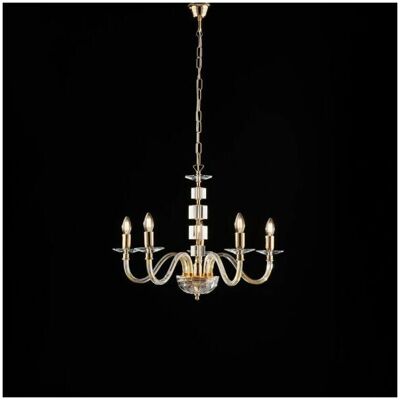 Bonetti Illumina Gold Kristall 5-Lichter Kronleuchter - Produkttyp Bonetti Illumina Gold Kristall 5-Lichter Kronleuchter - Produkttyp