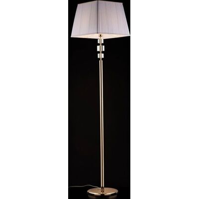 Lámpara de pie Bonetti Illumina - Oro y cristal 180cm - Diseño clásico Lámpara de pie Bonetti Illumina - Oro y cristal 180cm - Diseño clásico