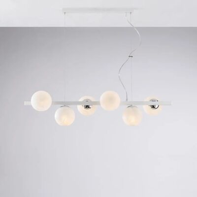 Bonetti Illumina Adrian Weiße Chrom Pendelleuchte - Produkttyp Bonetti Illumina Adrian Weiße Chrom Pendelleuchte - Produkttyp