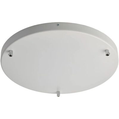 Bonetti Illumina - Rosone multicavo in ferro bianco Durchmesser 40 mit 3 Löchern Bonetti Illumina - Rosone multicavo in ferro bianco Durchmesser 40 mit 3 Löchern