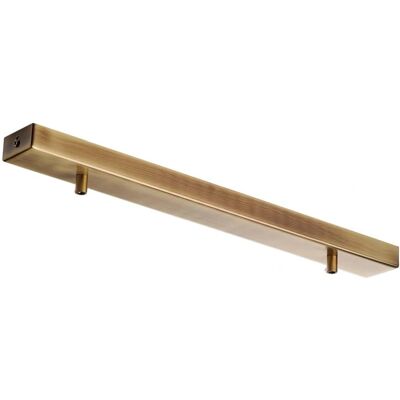 Bonetti Illumina - Roseta rectangular de bronce - 50cm Bonetti Illumina - Roseta rectangular de bronce - 50cm