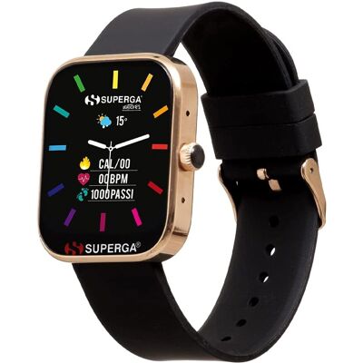 Superga Unisex Smartwatch Gold - Bluetooth Touchscreen Superga Unisex Smartwatch Gold - Bluetooth Touchscreen