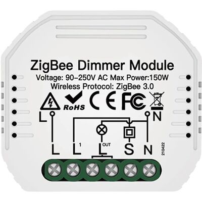 LEDLUX - ZigBee Dimmer Module - Coupure de Phase - Gradateur Intelligent - Publicité LEDLUX - ZigBee Dimmer Module - Coupure de Phase - Gradateur Intelligent - Publicité