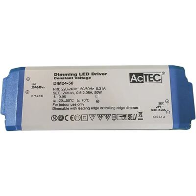 LEDLUX - DIM24-50 - 24V - 50W - Alimentation - Publicité LEDLUX - DIM24-50 - 24V - 50W - Alimentation - Publicité