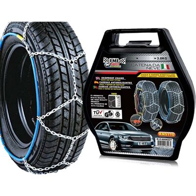 CARALL - Catena Da Neve 9mm KNS110 Gruppo 110 - ONORM V5117 - Snow chains - Publicité CARALL - Catena Da Neve 9mm KNS110 Gruppo 110 - ONORM V5117 - Snow chains - Publicité
