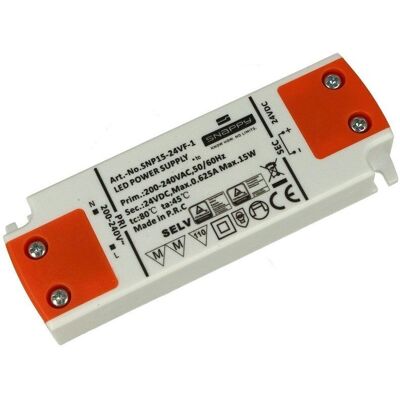 LEDLUX - SNP15-24VF-1 - 24V 15W - Alimentation - Publicité LEDLUX - SNP15-24VF-1 - 24V 15W - Alimentation - Publicité